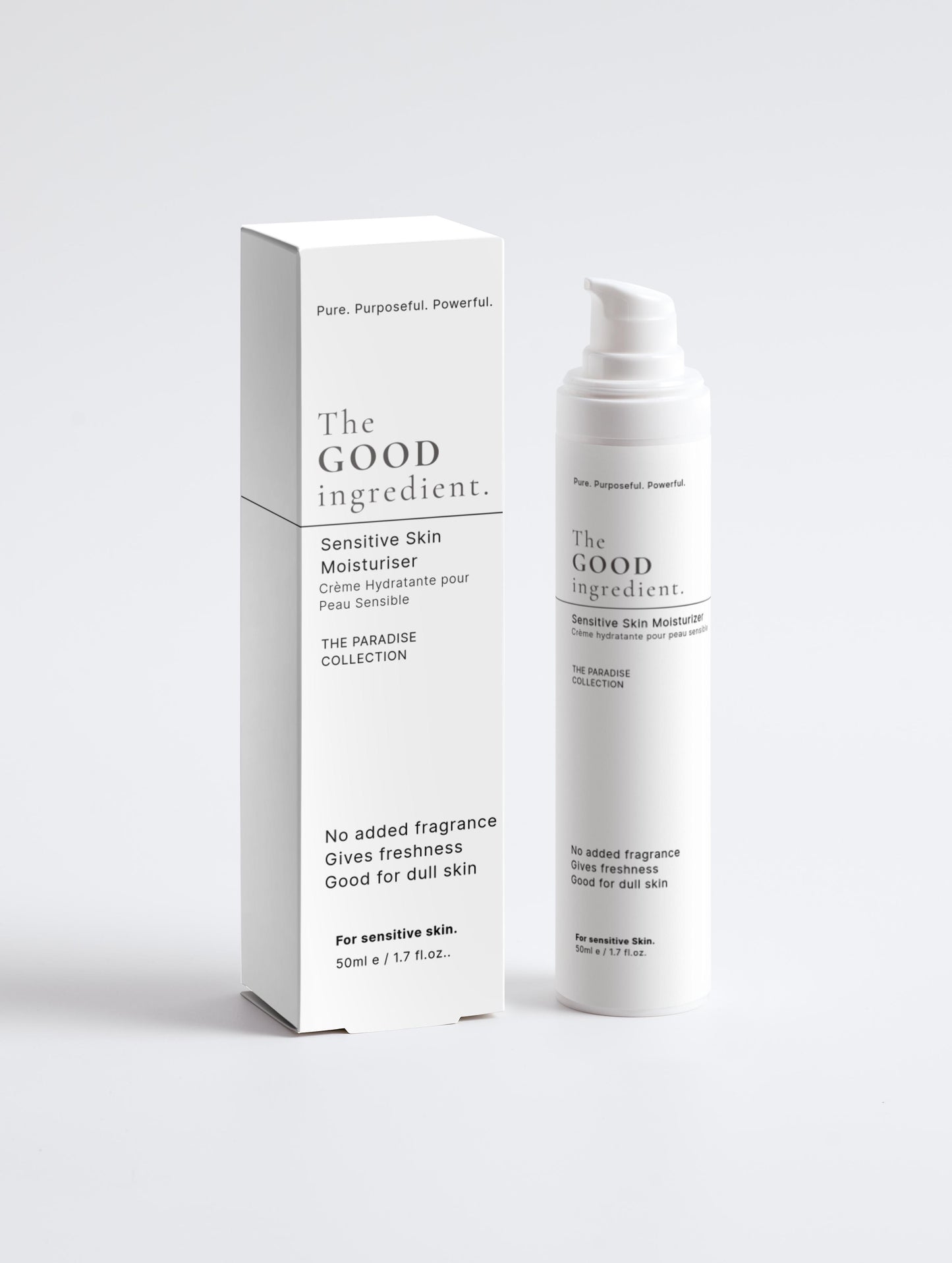Sensitive Skin Moisturiser, Fragrance Free